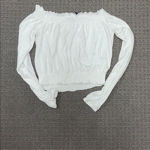 Strapless long sleeve